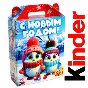 Детский подарок на Новый Год в жестяной упаковке весом 830 грамм по цене 3297 руб в Бору